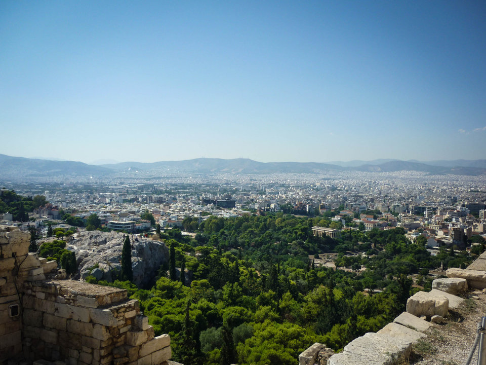 Вид из Акрополя
